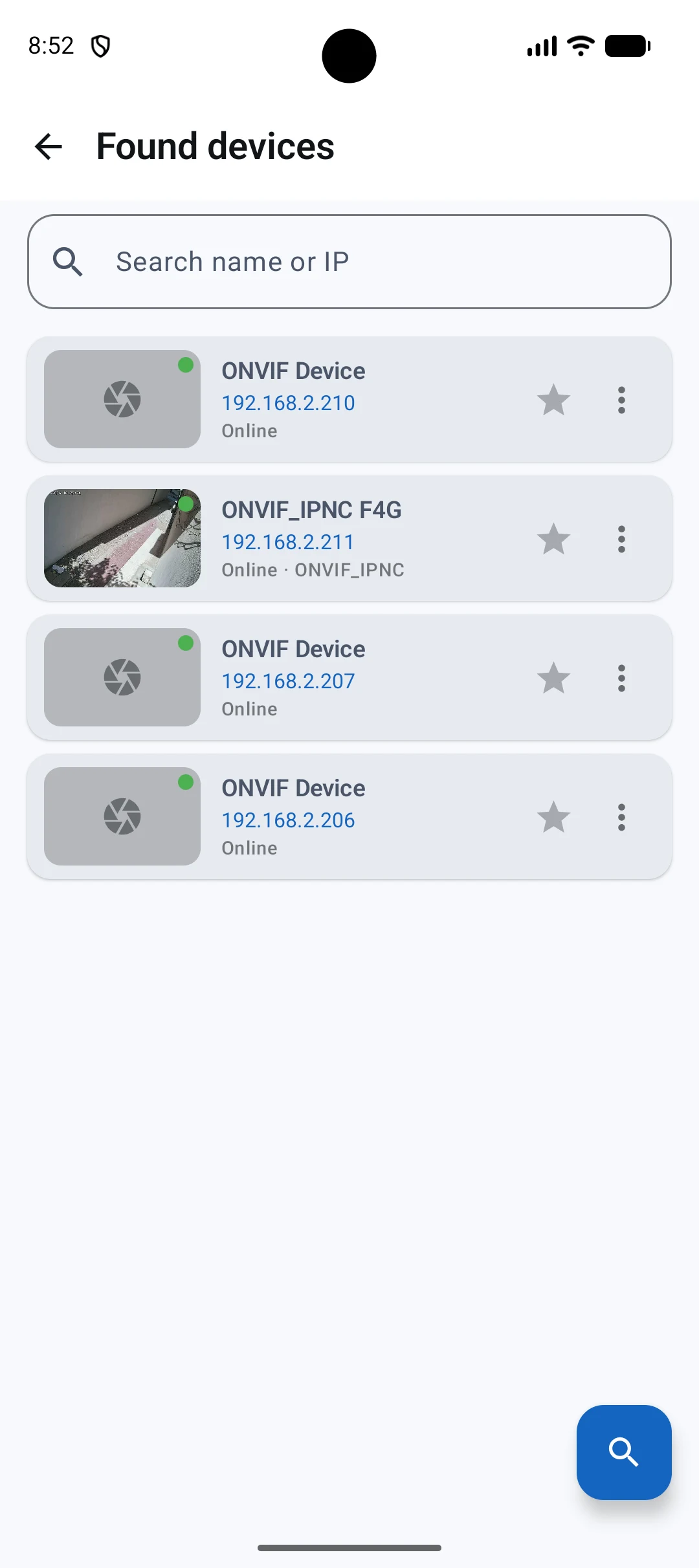 Onvif Manager screenshot