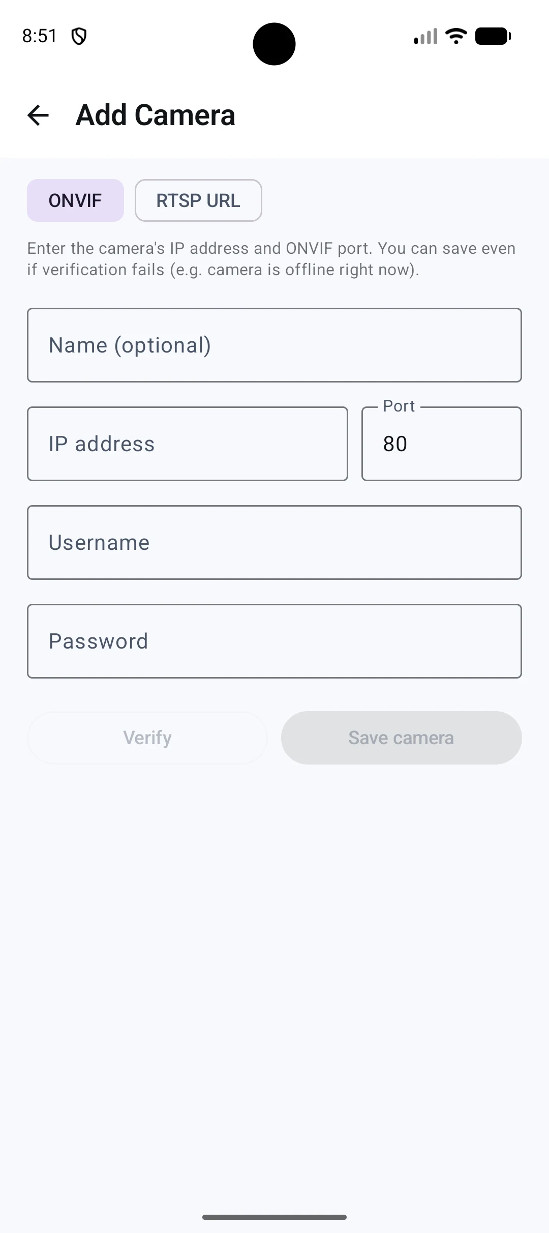 Onvif Manager screenshot